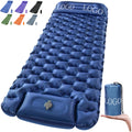 Ultralight Inflatable Sleeping Mat With Built In Foot Pump
