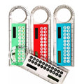 Mini Multifunctional Plastic Ruler And Solar Calculator