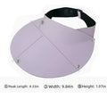 Seamless UV Protection Wide Brim Visor