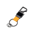 Genuine Leather Bottle Opener Keychain