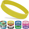 Custom Silicone Wristbands Personalized Logo Bracelets