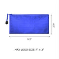 Pencil Pouch With Zippered Cord