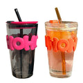 Anti-Scald Insulated Straw Mug