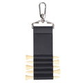 Leather Golf Tag with 5 Tees