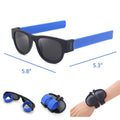 Foldable Portable Silicone Palm Bracelet Sunglasses
