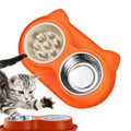 Slow Feeder Dog Bowls Stainless Steel