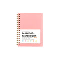 Alphabet Label Index A6 Coil Password Notebook