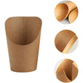 French Fries Packing Bucket Cardboard Food Tray