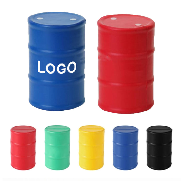 PU Foam Squeeze Toy Oil Drum