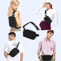 Cross Body Zipper Belt Bag