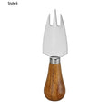Cheese Spreader/W Wooden Handle Standing Butter Knife