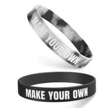 Classic Silicone Wristband (1/2" Wide)