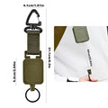 Metal Back Clip And Retractable Wire Rope