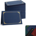 Gold Foil Certificate Cover Holders