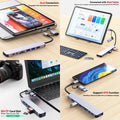 Aluminum 8-in-1 USB Dock