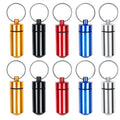 Small Portable Pill Case With Keychain