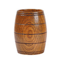 7Oz Beer Cup Wooden Barrel Shaped