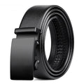 Men's Classic Leather Belt with Automatic Buckle