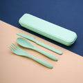 Reusable Wheat Straw Cutlery Set
