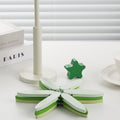 Christmas Tree Coasters Bamboo Tree Trivet Set