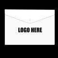 Clear A4 File Envelope Bag