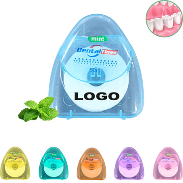 Mint Flavored 50M Dental Floss Travel Box