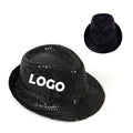 Bright Flashing Sequins Fedora Hat