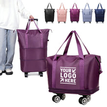 Expandable Rolling Carryon Bag Quick Release Wheels