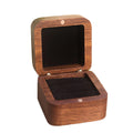 Black Walnut Square Jewelry Box