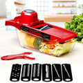 Stainless Steel 6 Piece Home Kitchen Vegetable Slicer Set