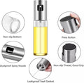 Pump-Action Glass Oil Spray Bottle