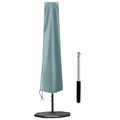 Oxford Fabric Patio Umbrella Cover With Zipper, Fits7-11Feet