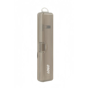 Transparent Toothbrush and Toothpaste Organizer Portable