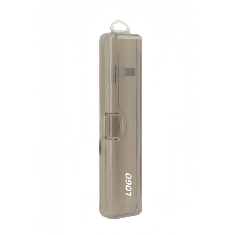 Transparent Toothbrush and Toothpaste Organizer Portable
