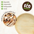 10" Round Palm Leaf Plates