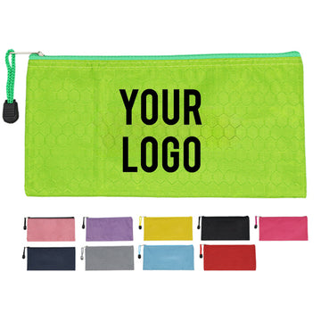Waterproof Oxford Zippered Pencil Pouch
