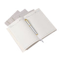 Linen Fabric Tied A5 Notepad