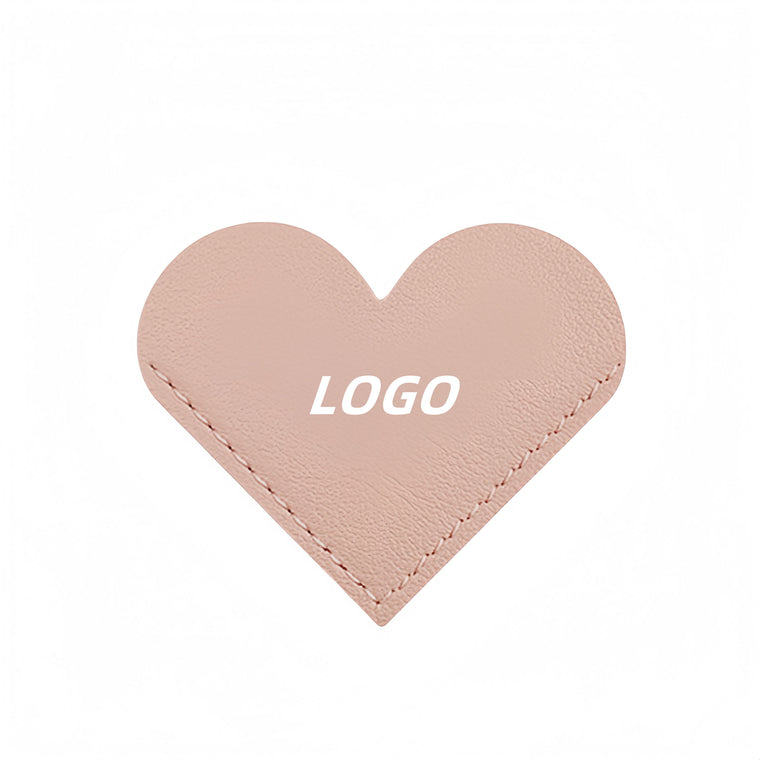 PU Moisture and Stain Resistant Heart Bookmark
