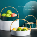 Portable Ceramics Fruit Container