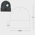 Warm Knitted Winter Hats Rechargeable LED