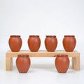2Oz Mini Clay Cups Tequila Shot Glasses