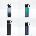 20 oz Stainless Steel Bottle With Straw
