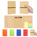 Tri-Fold Notebook with Sticky Notes