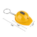 Mini Led Helmet Keychain With Bottle Opener