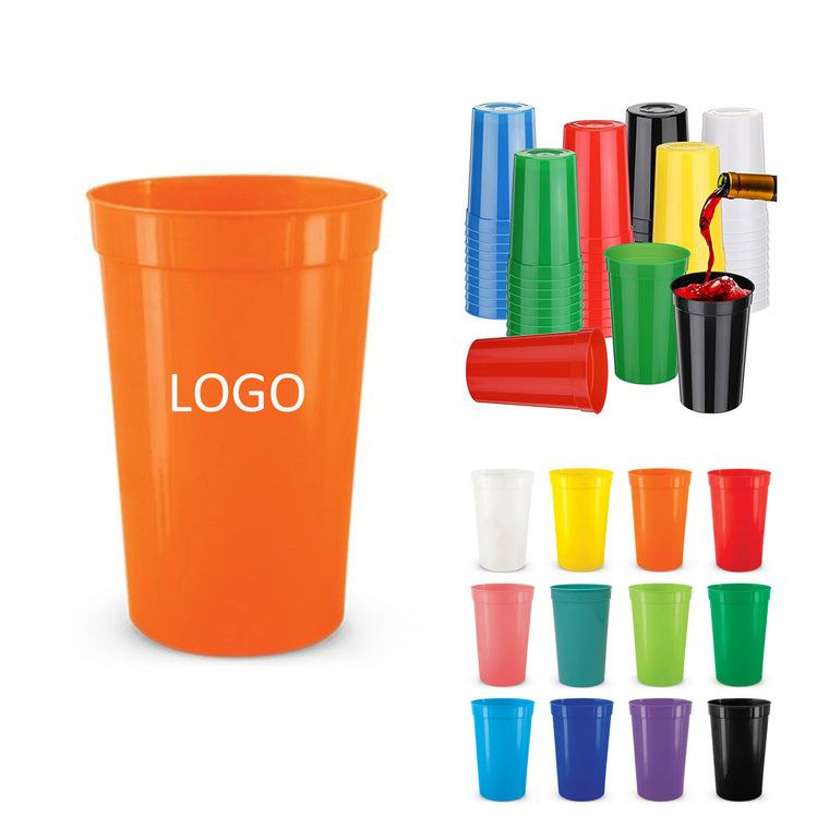 16 Oz Plastic Stadium Cups