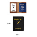Luggage Tag And Passport Holder Set