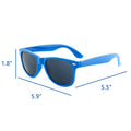 Rainbow Colored Plastic Sunglasses