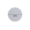 Round Rubber Mouse Pad（7.87" X 7.87" X 0.12"）
