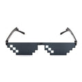 Narrow Pixel Multi-Color Sunglasses