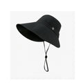 Sun Protection Wide Brim Windproof Cap